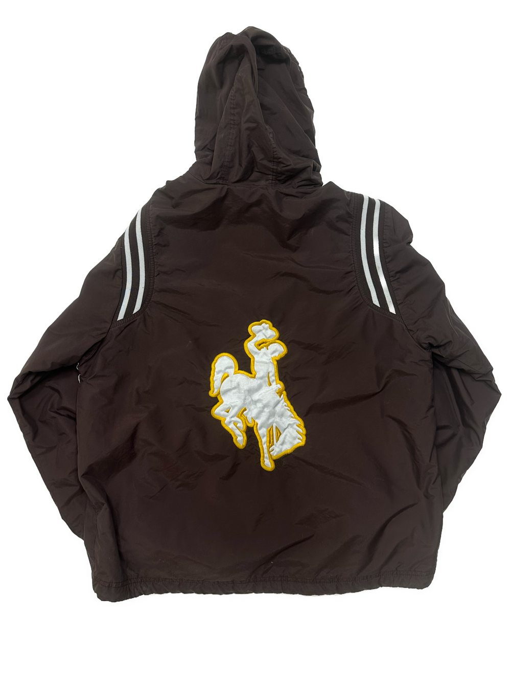 Vintage 90s Wyoming Cowboys Football Jacket - West Block Vintage