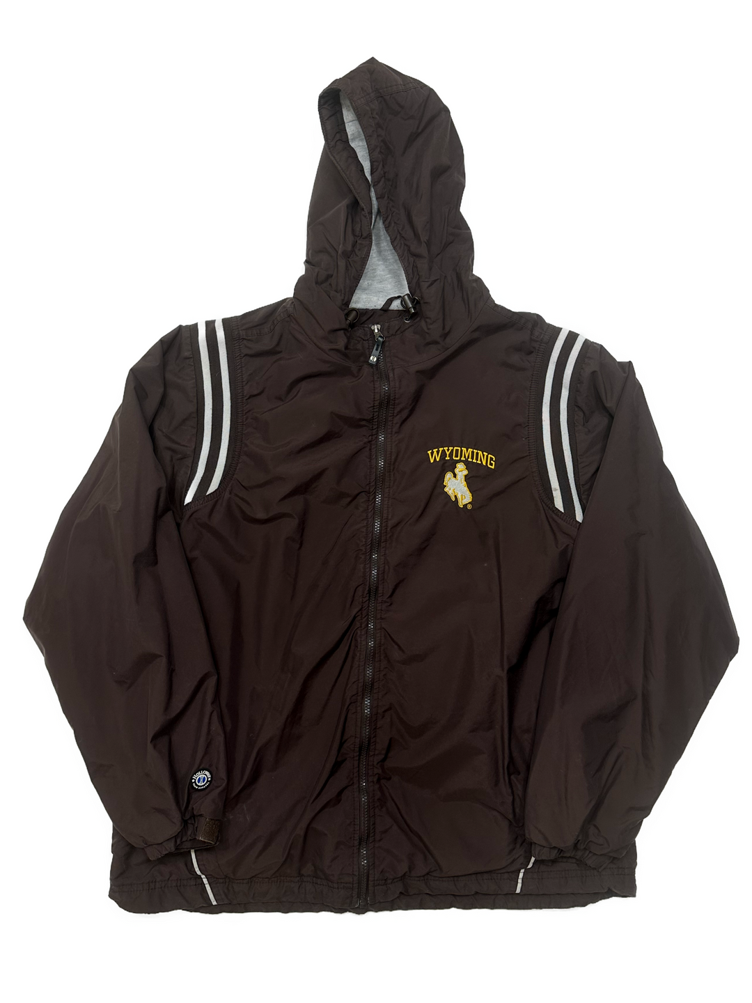 Vintage 90s Wyoming Cowboys Football Jacket - West Block Vintage