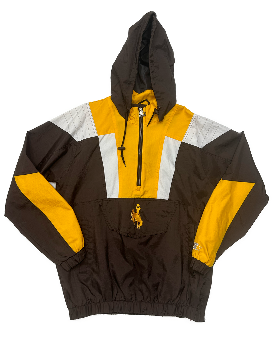Vintage Wyoming Starter Wind Breaker - West Block Vintage