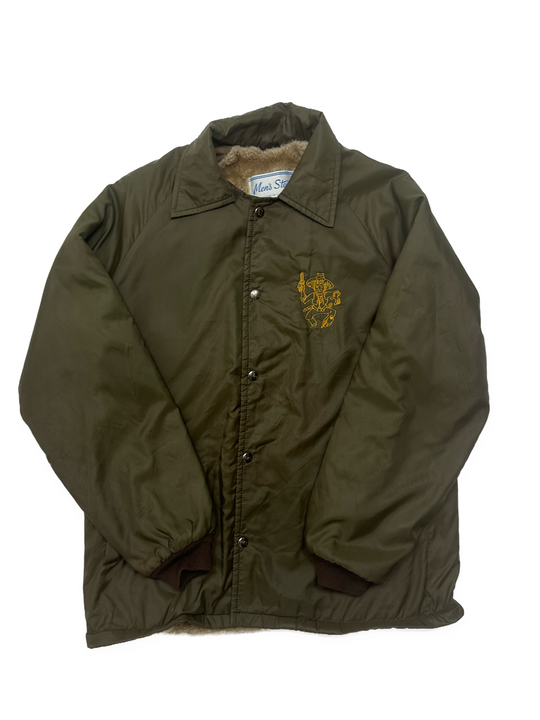80s Wyoming Cowboys Women's Button up Jacket - West Block Vintage