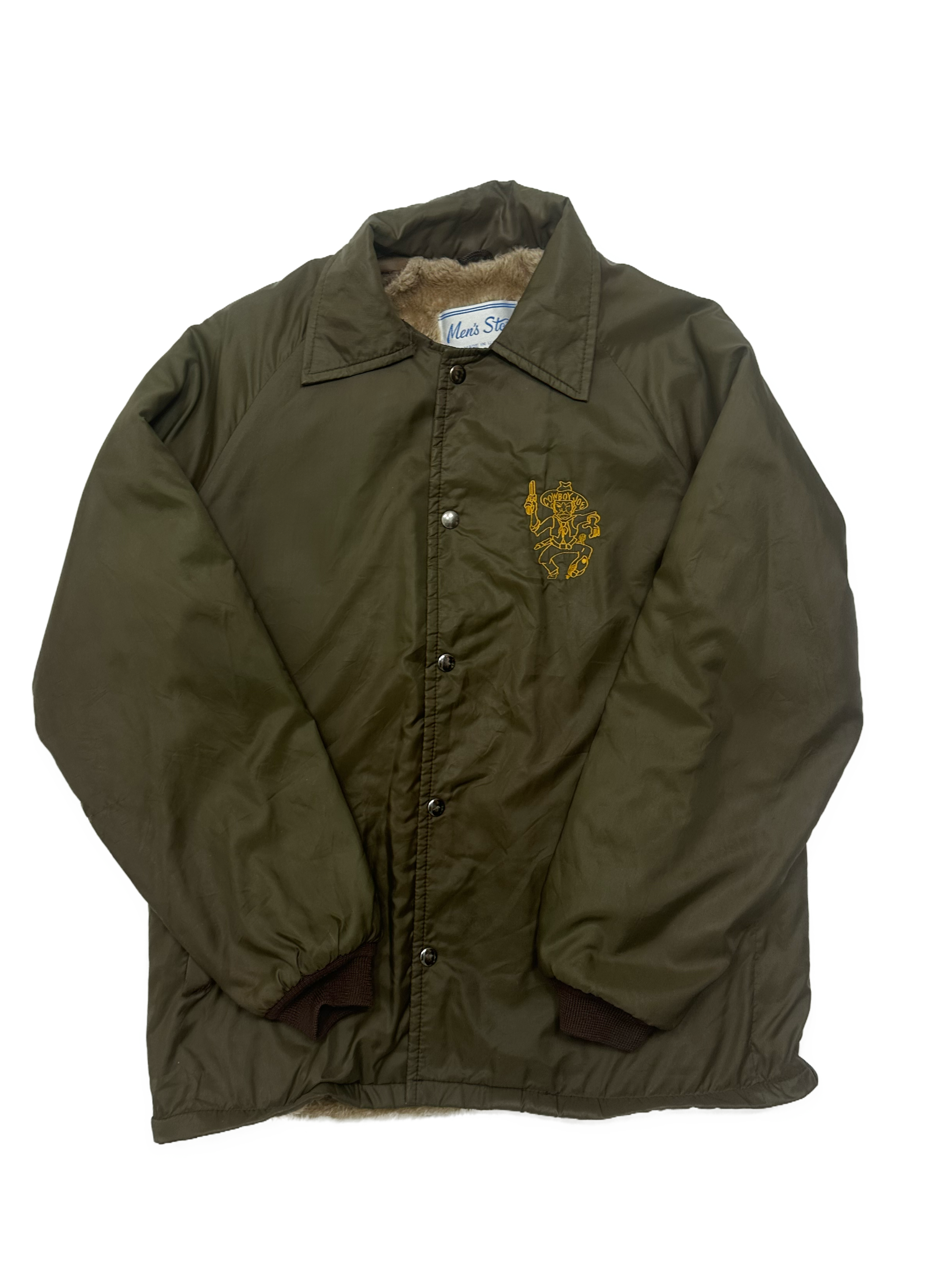 80s Wyoming Cowboys Women's Button up Jacket - West Block Vintage