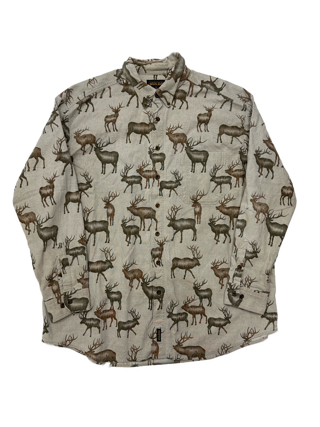 90s Woolrich Wool Elk Button Up - West Block Vintage