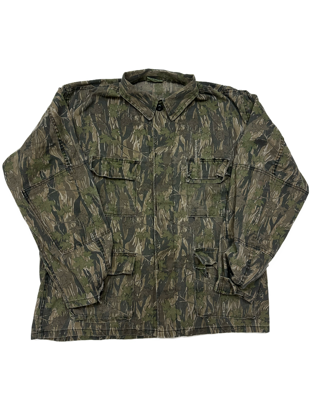Vintage Camo Long Sleeve 4 Pocket - West Block Vintage