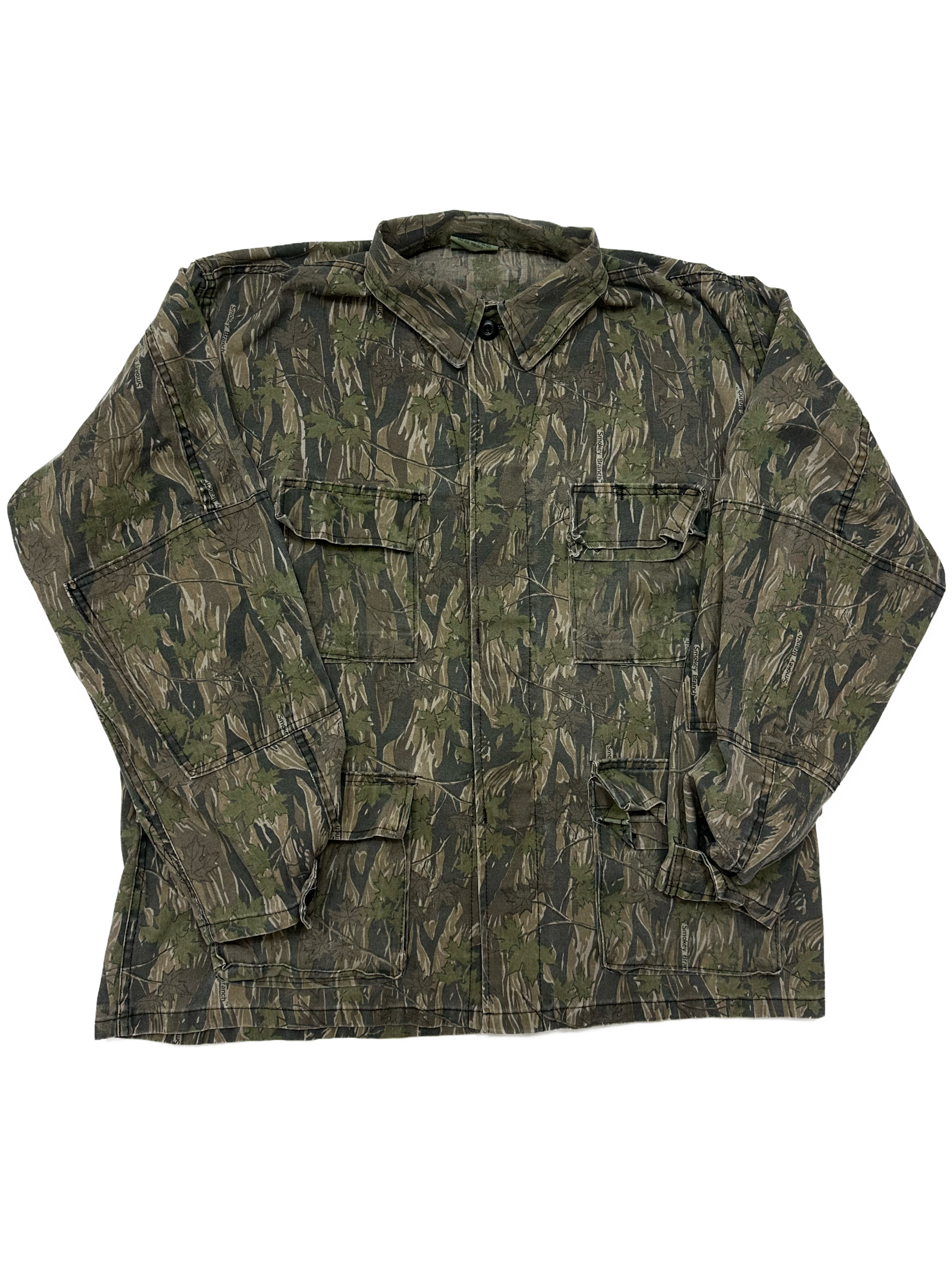 Vintage Camo Long Sleeve 4 Pocket - West Block Vintage