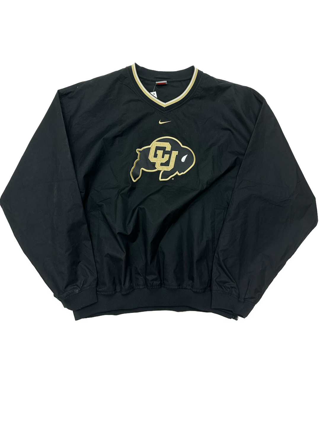 00s Nike Colorado Buffalos Center Check Pullover - West Block Vintage