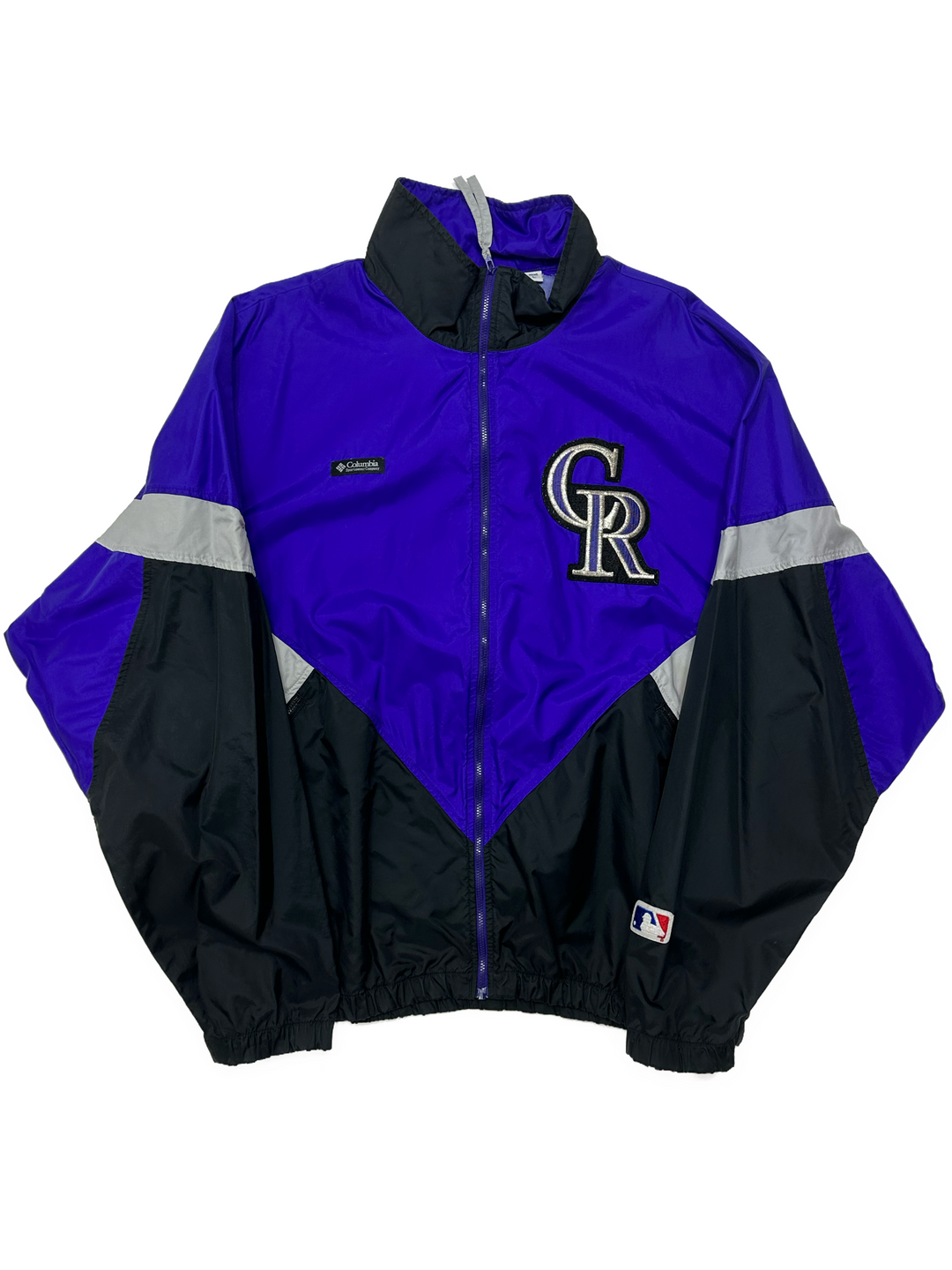 Vtg 90s  Columbia Colorado Rockies Wind Breaker - West Block Vintage