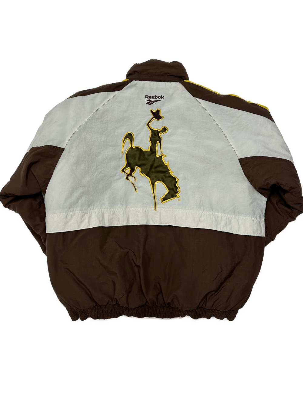90s Wyoming Cowboys Reebok Jacket - West Block Vintage
