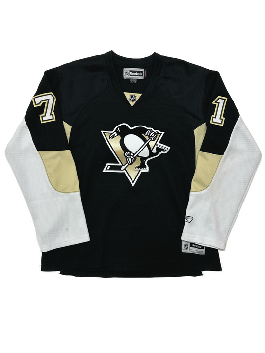 00s Women’s Pittsburg Penguins Malkin Hockey Jersey - West Block Vintage