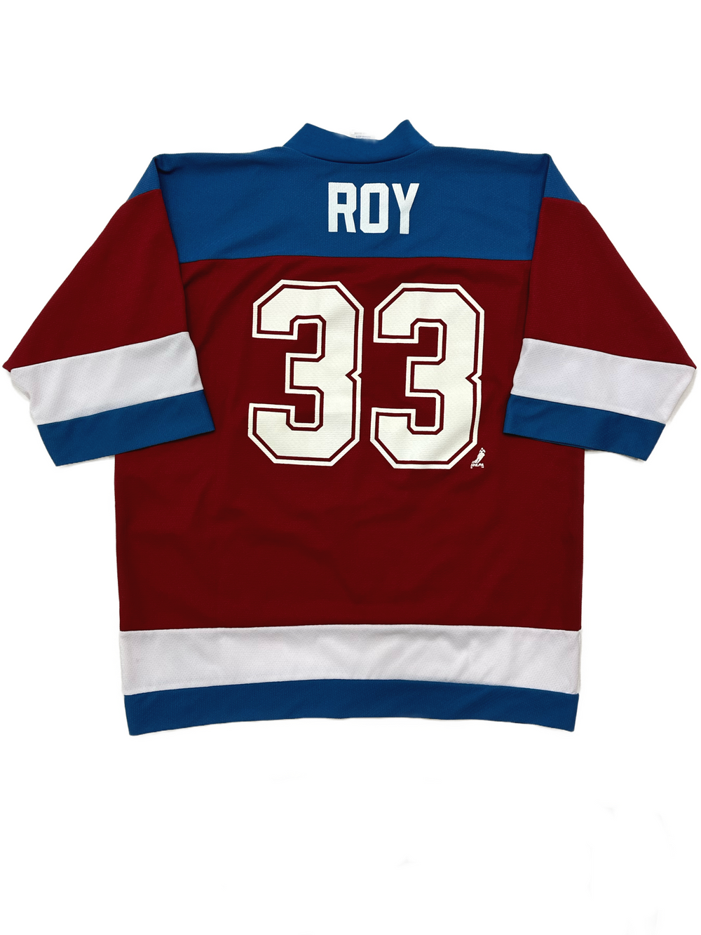Colorado Avalanche Patrick Roy Logo 7 Jersey - West Block Vintage