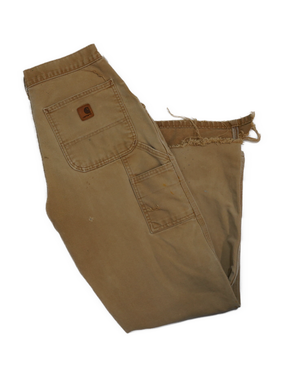 90s Carhartt Union Thrashed Carpenter Pants 32x32 - West Block Vintage
