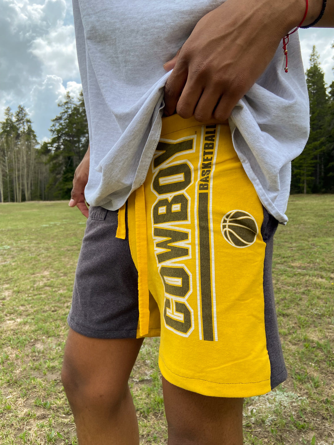 Garms Vintage Carhartt Reworked Shorts -Wyoming Cowboy 32s - West Block Vintage