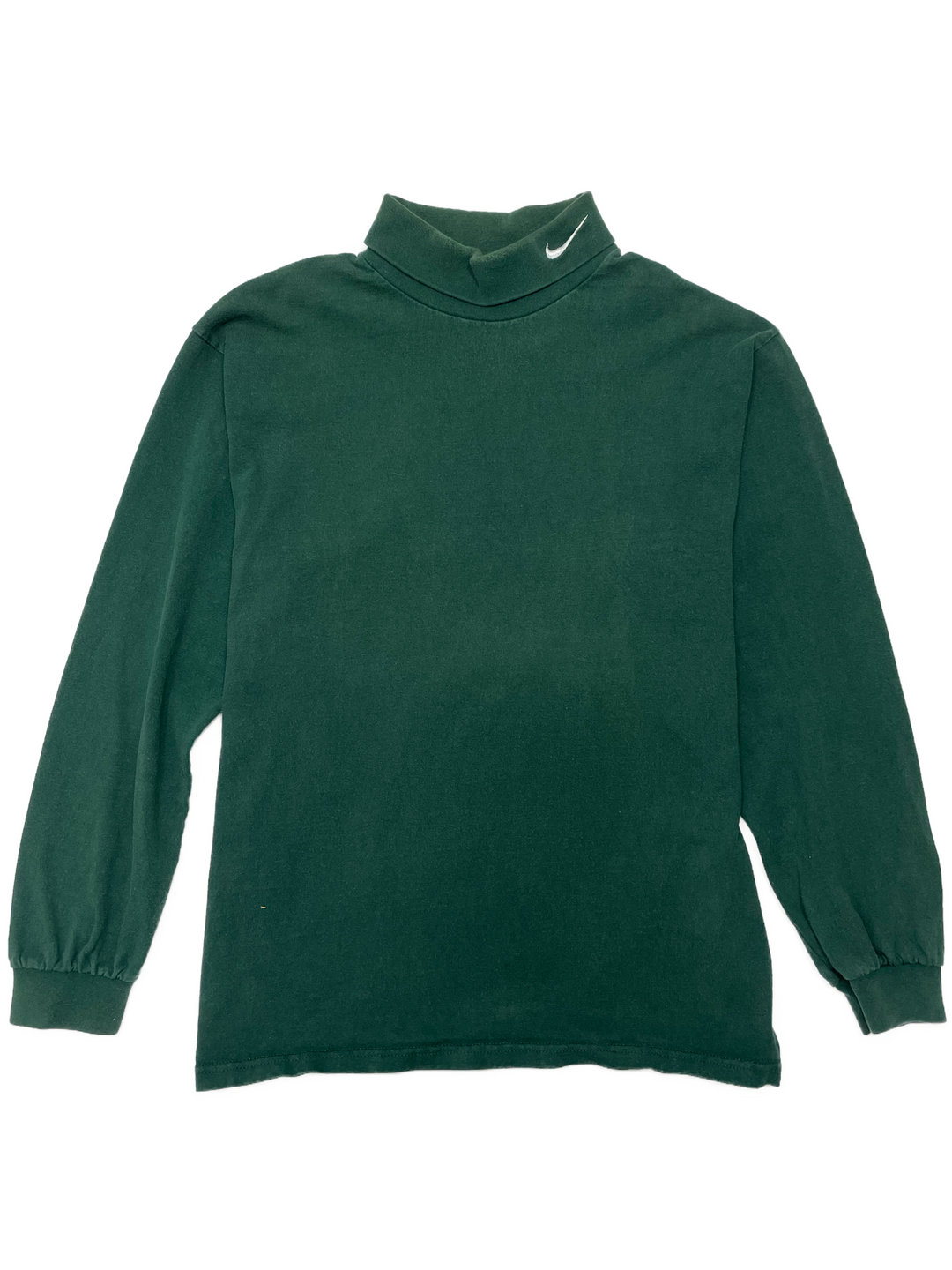 90s Nike Green Turtle Neck Shirt - West Block Vintage