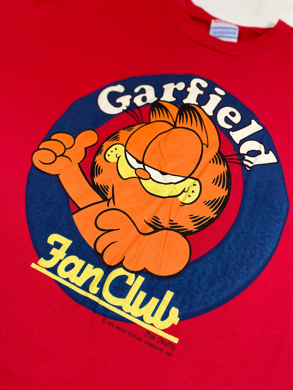 Dead Stock 80s Garfield Tee - West Block Vintage