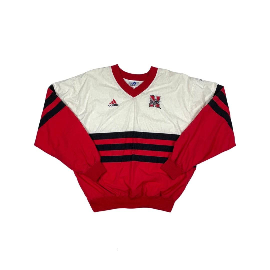 Mid 90s Adidas Huskers Pullover Jacket - West Block Vintage