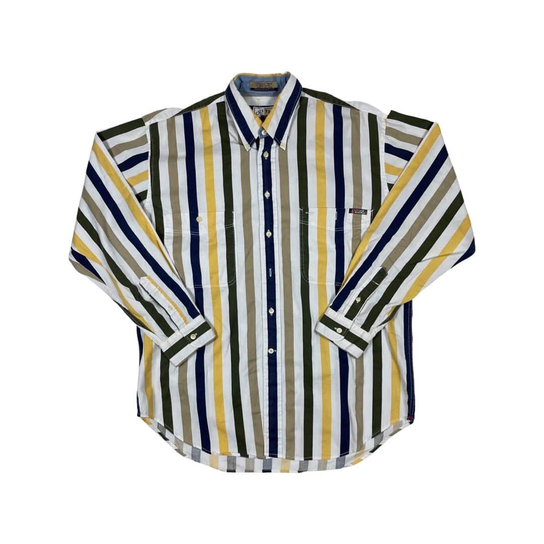 90s Striped Cutter & Buck - West Block Vintage