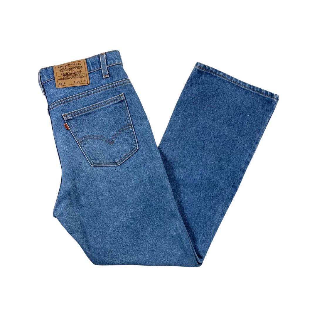 80s Levi 517 Jeans 36x31 - West Block Vintage