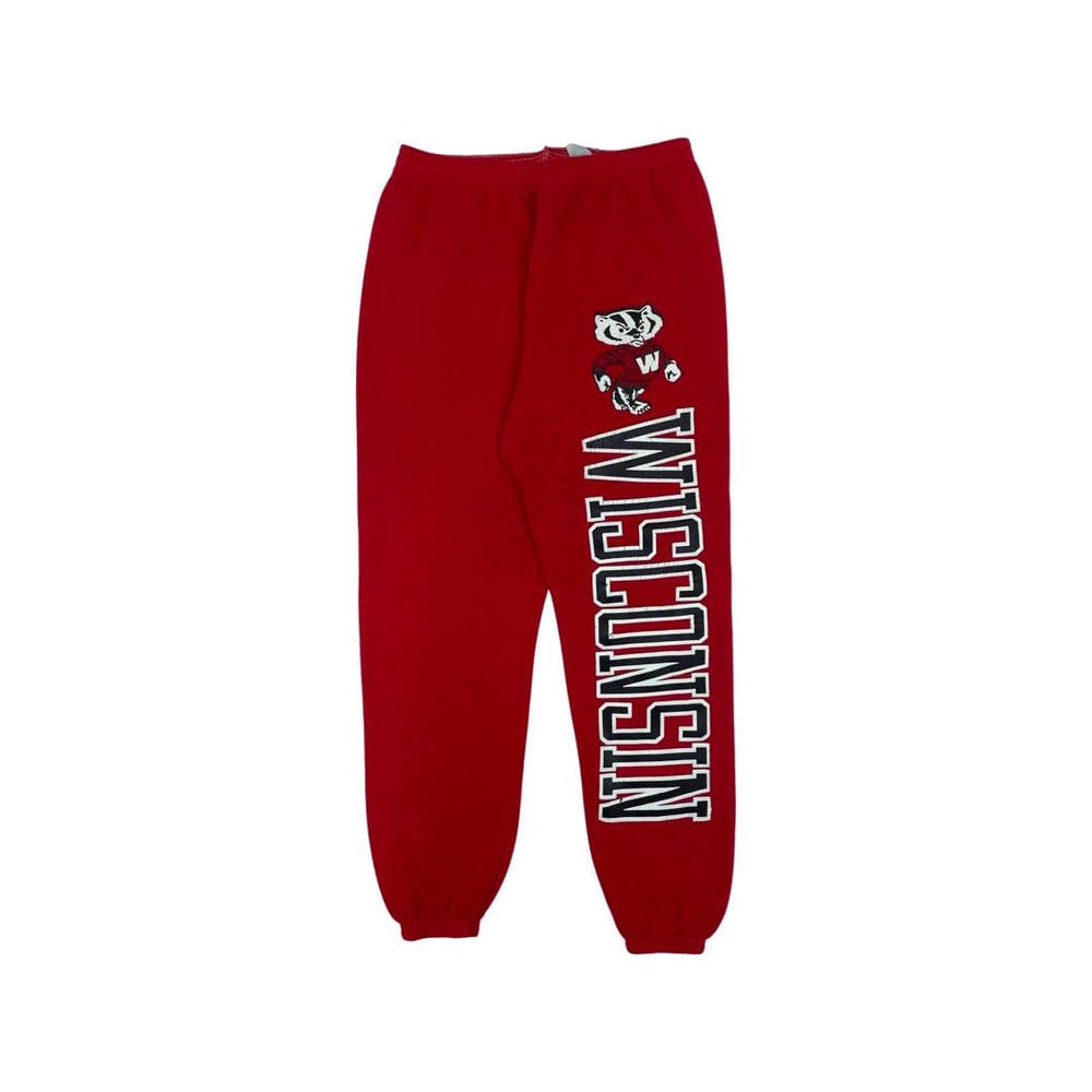 80s Fashion Wisconsin Sweat Pants - West Block Vintage