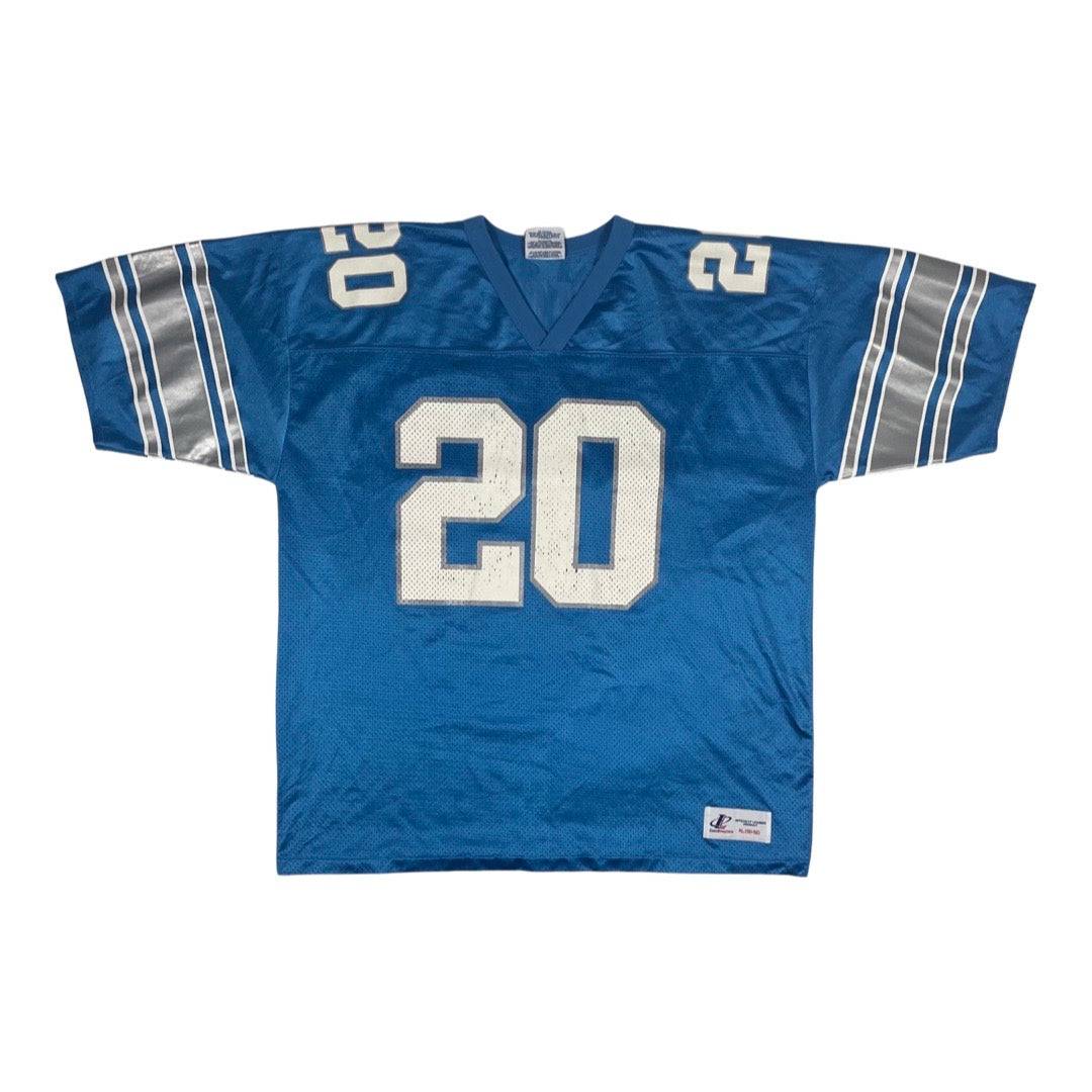 Vintage Barry Sanders Logo Athletic Jersey #20 - West Block Vintage
