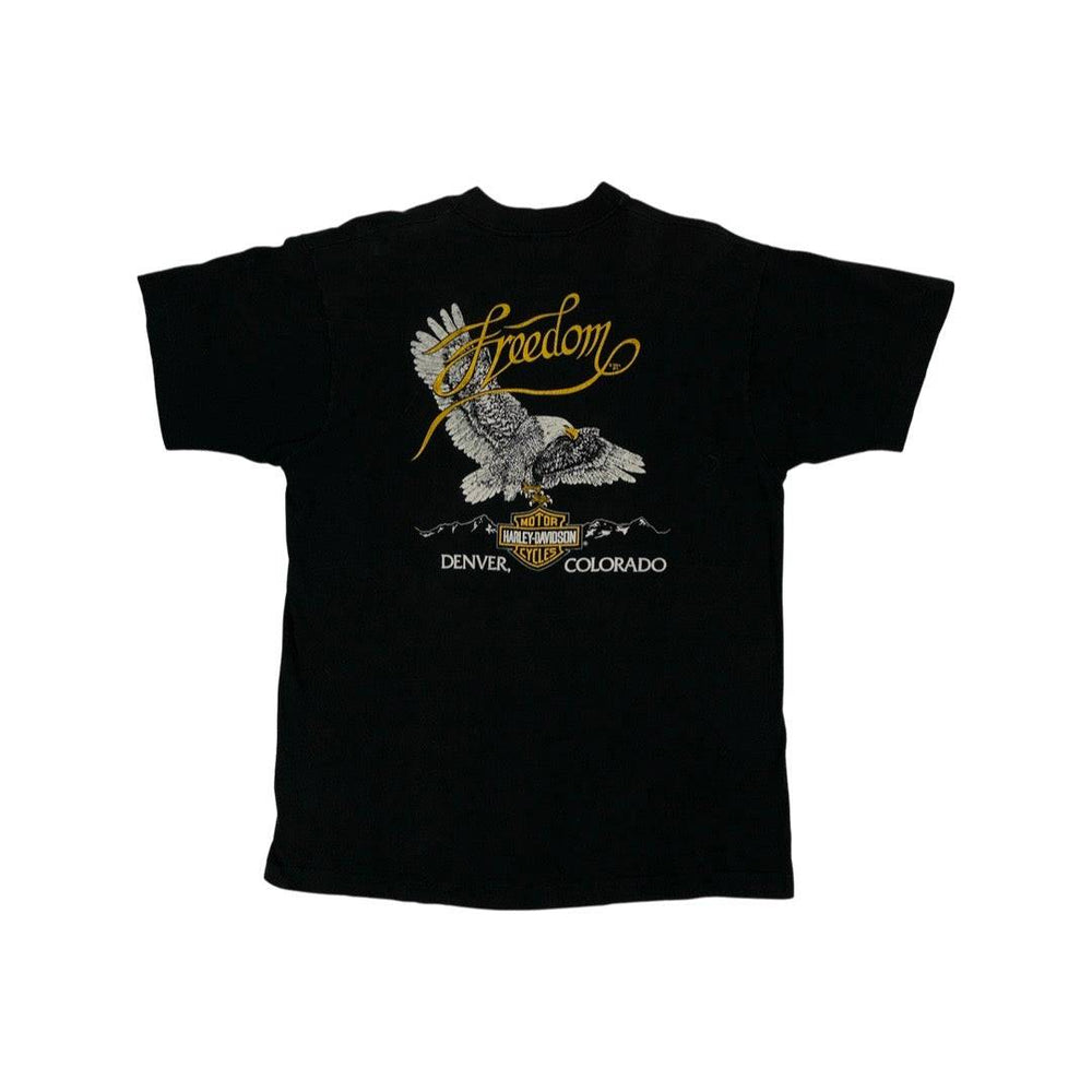 Vintage 90s Harley Davdison Freedom Ride Tee - West Block Vintage