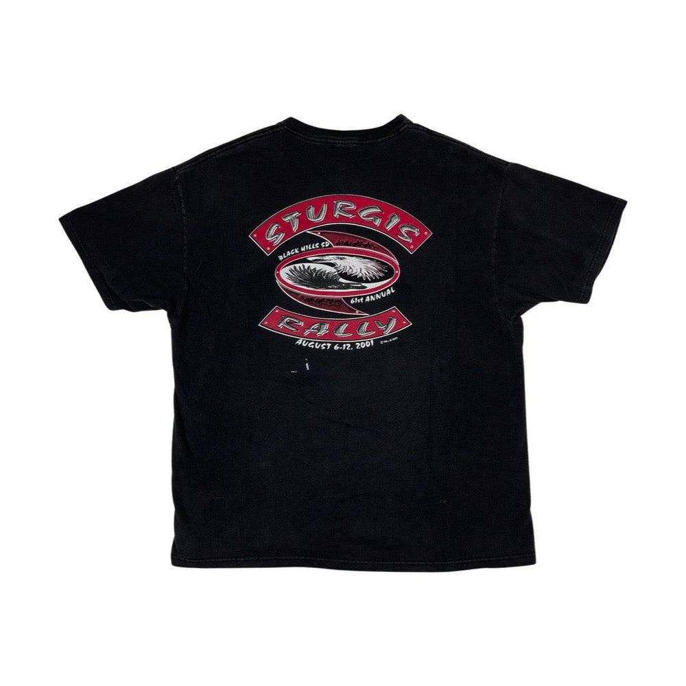 00s Heavy Tee Harley Sturgis - 2004 - West Block Vintage