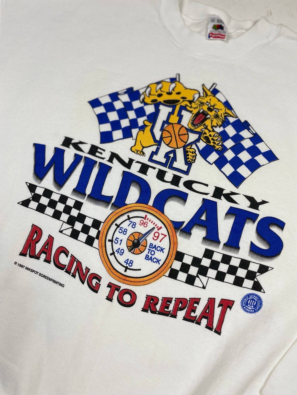 90s Kentucky Wildcats Sweatshirt - West Block Vintage