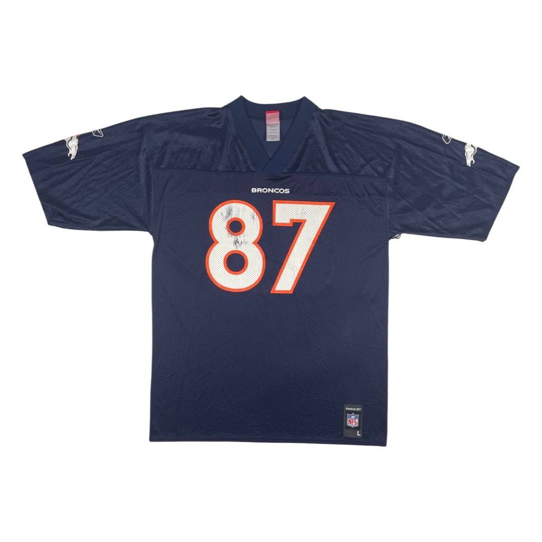 Vintage Ed McCaffrey NFL Broncos Jersey #87 - West Block Vintage