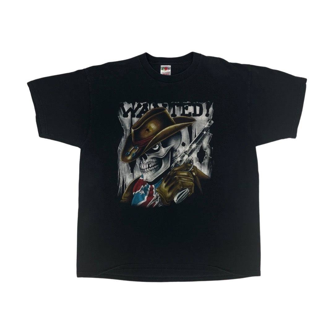 90s Tee Wanted Outlawed - West Block Vintage