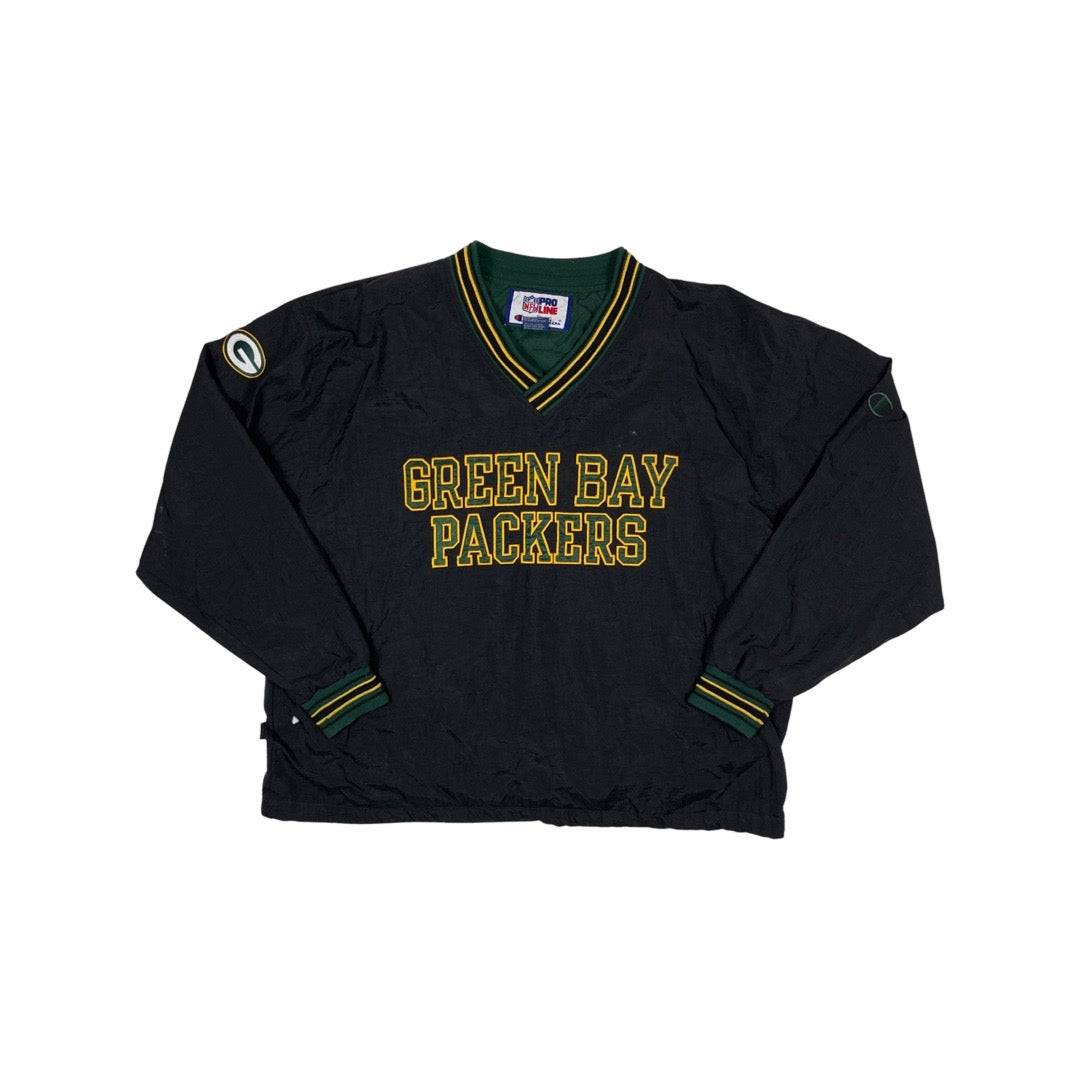 90's Green Bay Packers Pullover Jacket - West Block Vintage