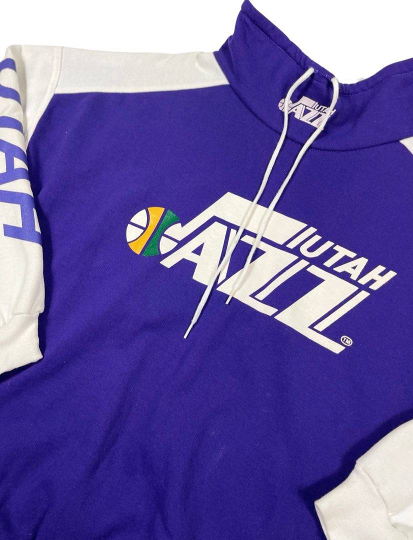 90s Deadstock Utah Jazz Sweatshirt - West Block Vintage