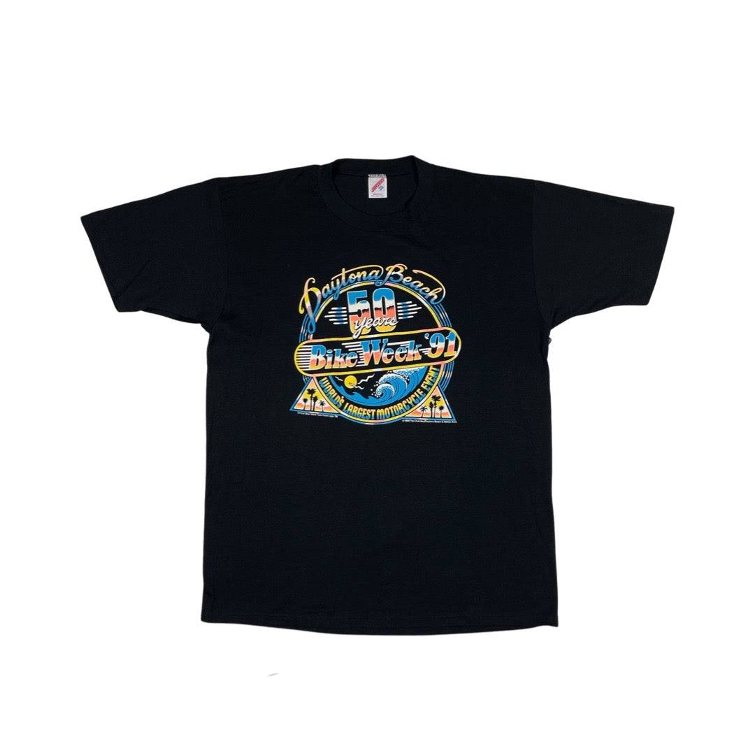 Vintage Bike Week '91 T-Shirt - West Block Vintage