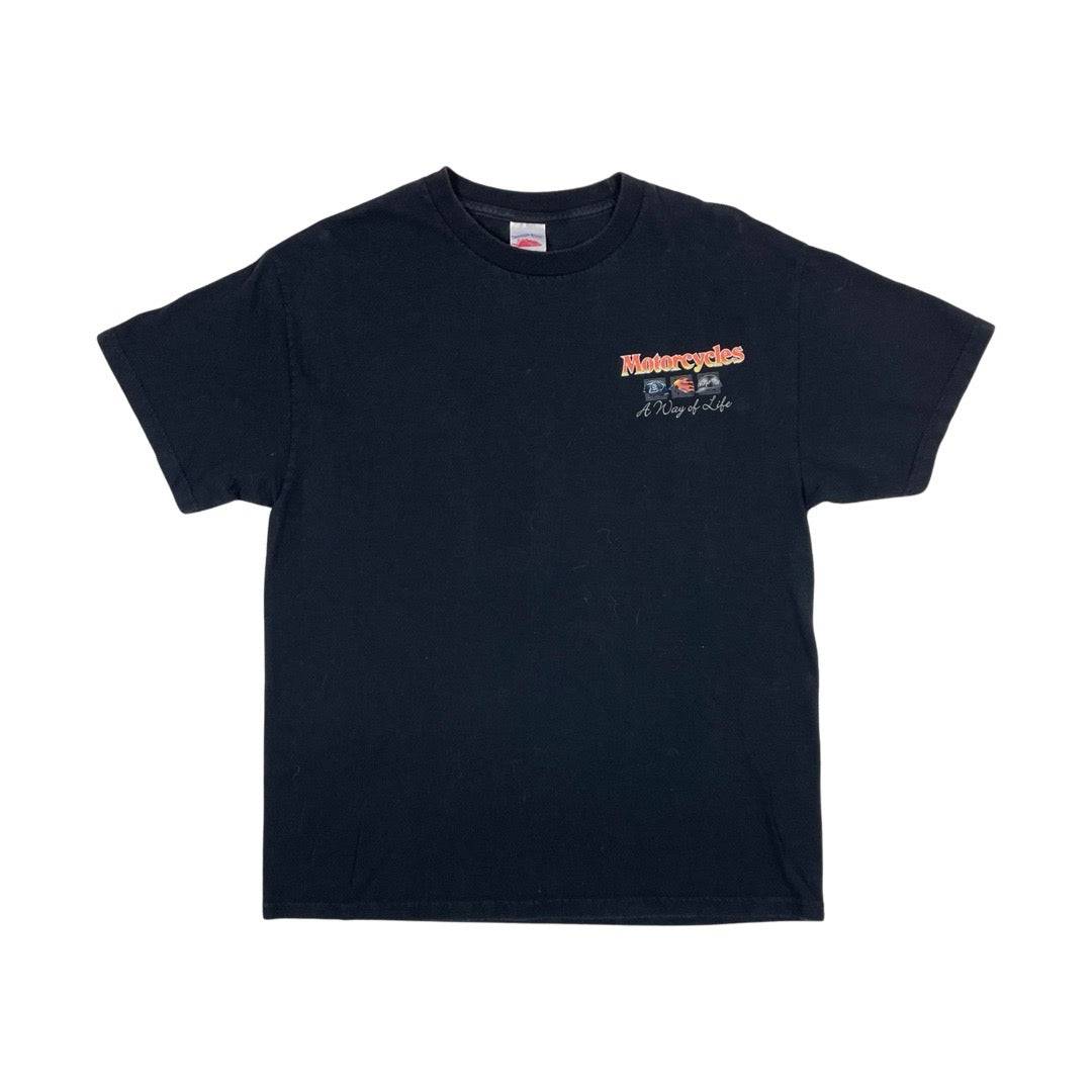 90s Tee Harley Davidson Double Sided - West Block Vintage